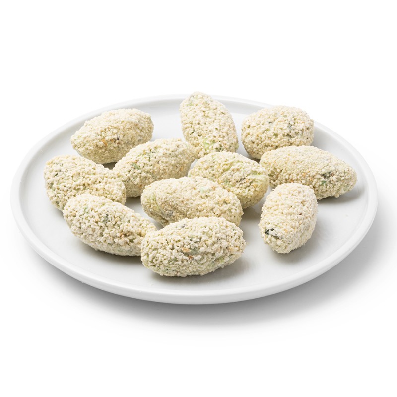 Croquetas de algas y gambas caja 3,6 kg