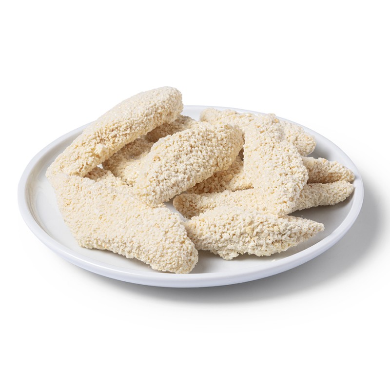 Tiras de gallo empanado caja 3 kg