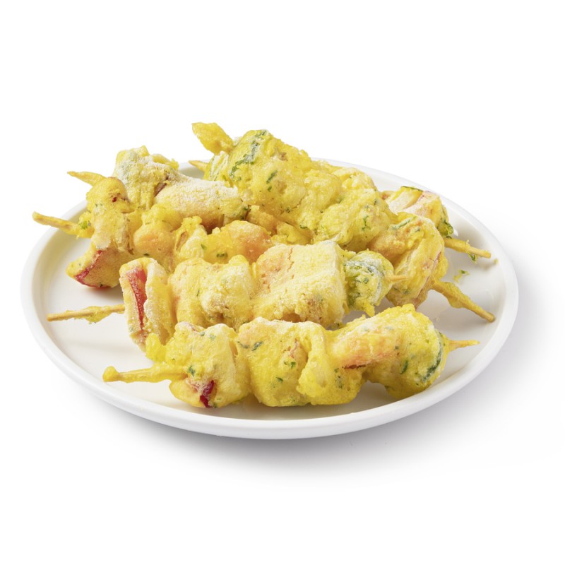 Brocheta de Marisco con Verduras caja 2 kg